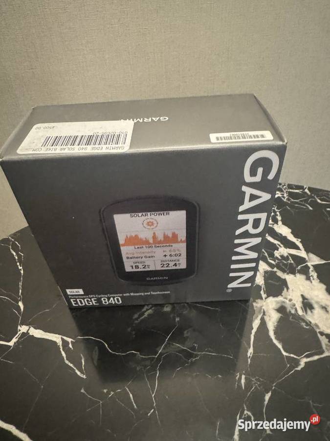 Garmin Edge 840 Solar nowy wielkopolskie Poznań sprzedam