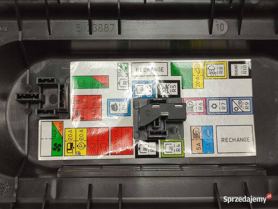 POKRYWA SKRZYNKI BEZPIECZNIKÓW FIAT SCUDO lubelskie