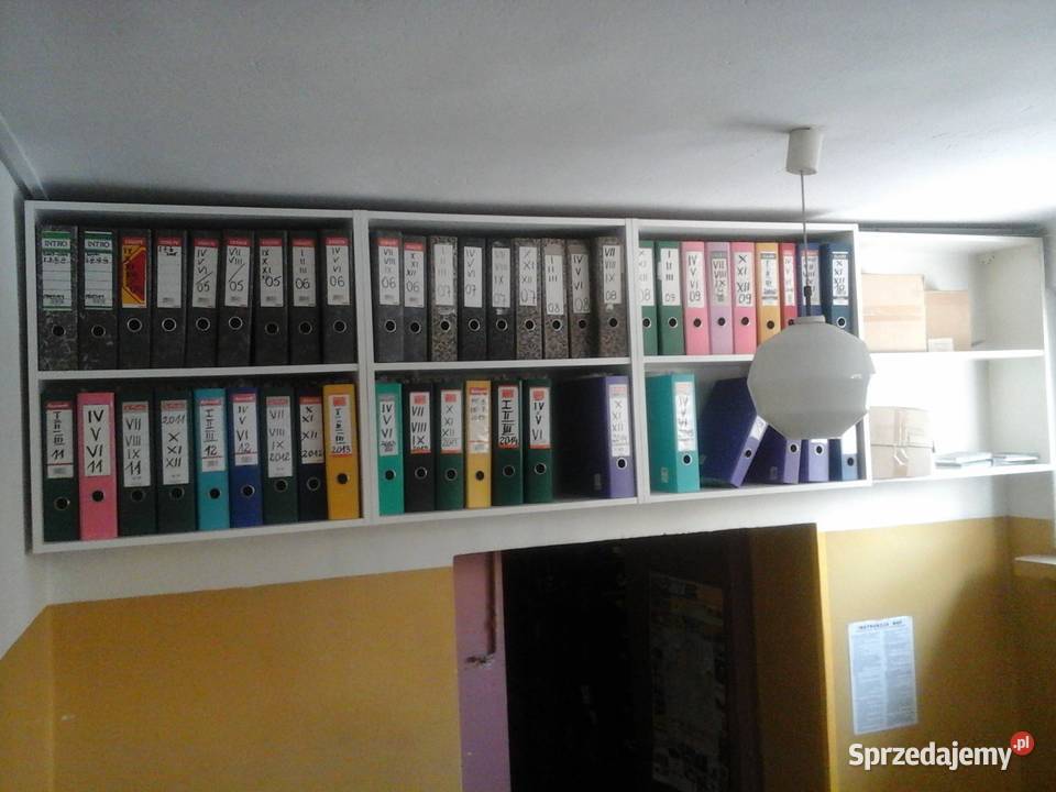 Szafki półki biurowe magazynowe Trzebinia