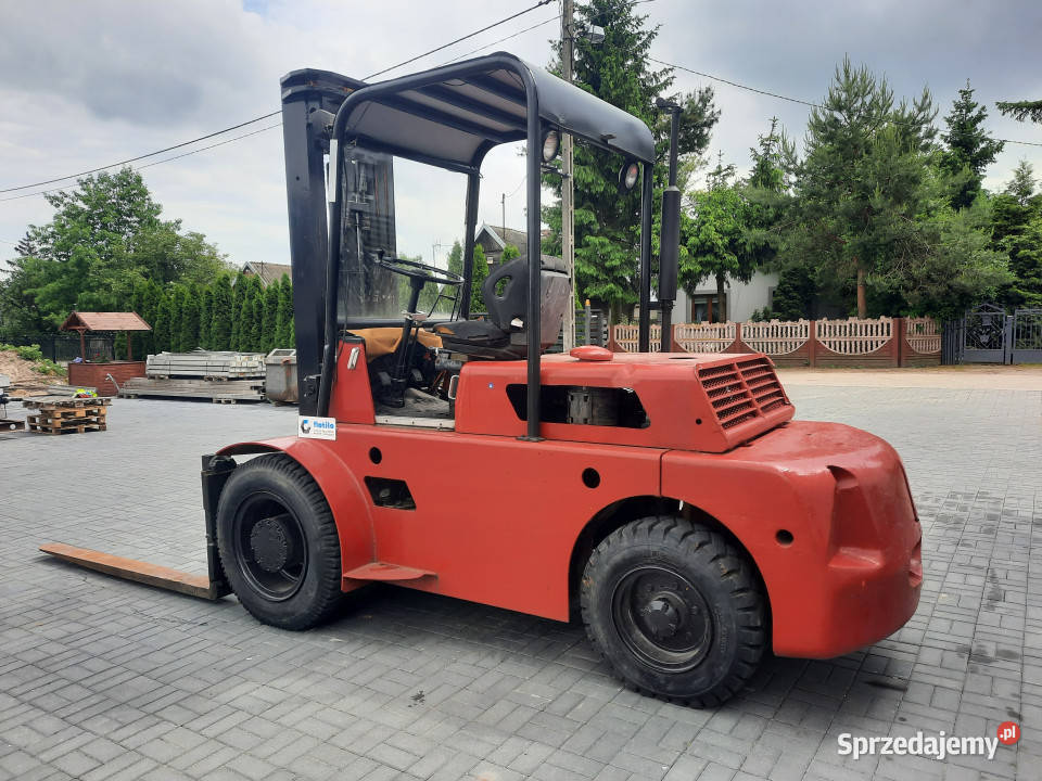 Wózek widłowy FIAT OM DI 60 udźwig 6 ton 4 m kujawsko-pomorskie Mały Rudnik sprzedam