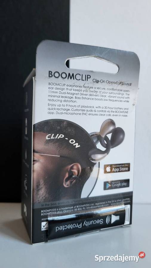 Boompods boomclip Pro słuchawki bezprzewodowe Ełk