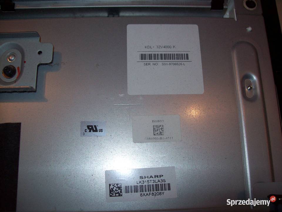 częsci do telewizora sony bravia 32 cale model Sony Poznań sprzedam