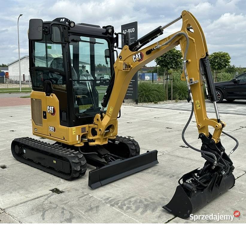 FABRYCZNIE NOWA MINIKOPARKA CATERPILLAR 302 CR