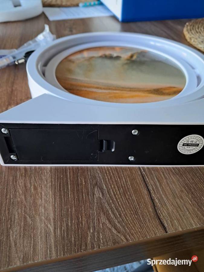 nowa obrotowa lampka LED z piaskiem wys 24 4 sprzedam
