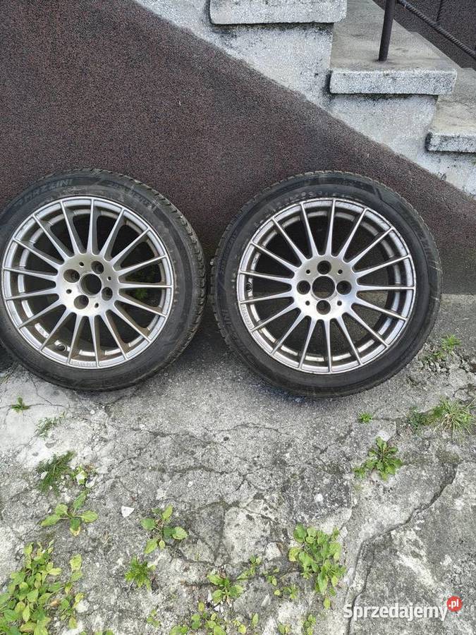 Koła r17 Fiat opel 4x100 et40 szerokość 75 opony
