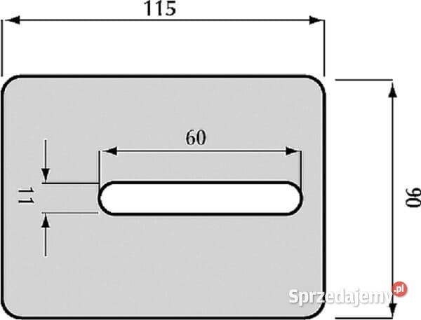 Zgarniak 90x115 mm pasuje do Amazone AB010001 sprzedam