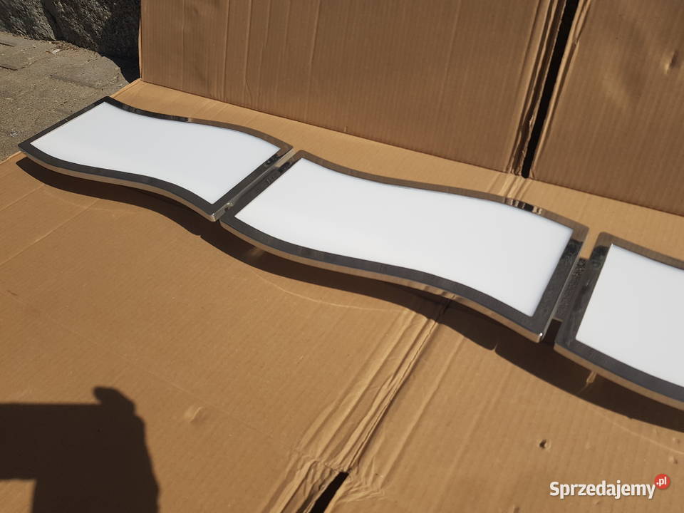 Lampa sufitowa plafon kinkiet ścienny FALA CHROM Warszawa sprzedam