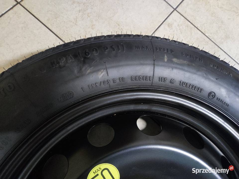 Koło dojazdowe BMW X5 E70 E71 F15 F16 Zamość