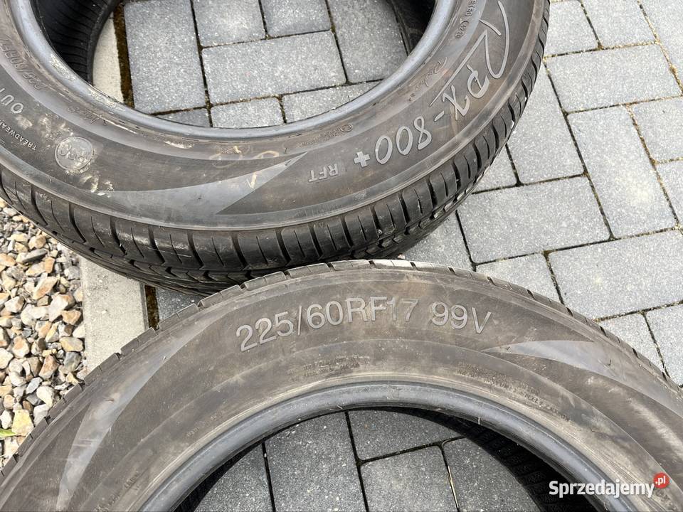 Opony 22560 17 bieżnik 7mm Radar 2020 Kraśnik