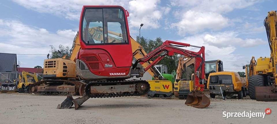 Minikoparka YANMAR SV 16 17t 14r SV 18 20 22 VIO Sułów