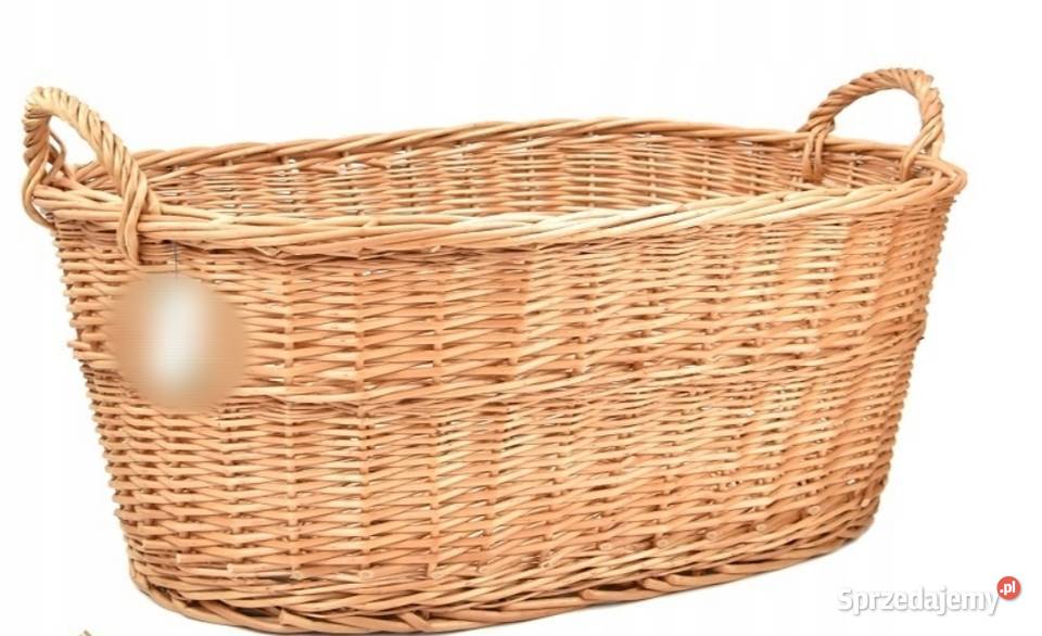Duży kosz wiklinowy Bogatynia