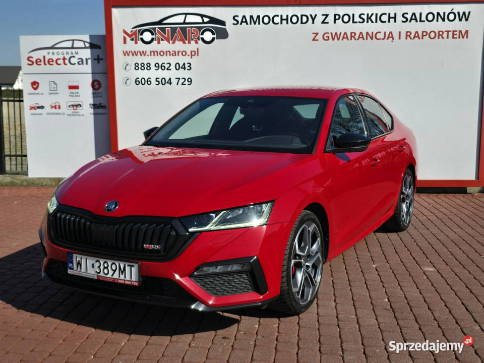 koda Octavia RS Challenge Pakiety 20 TSI 245 DSG Włocławek sprzedam