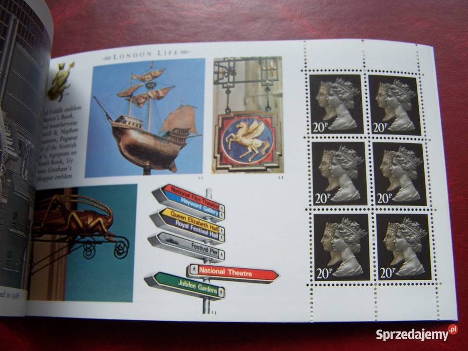 Wielka Brytania 1990 MNH Karnet Życie Londynu śląskie Tychy