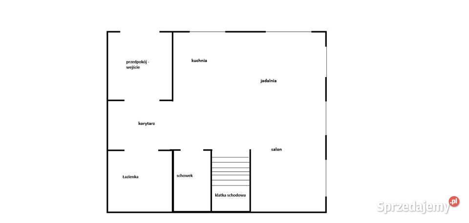 Segment dwupoziomowy Wólka Kosowska 4 pokoje gazowe