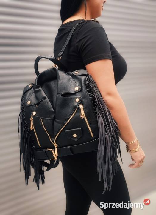 Torebka Plecak 2w1 Damski Boho Ramoneska z Warszawa