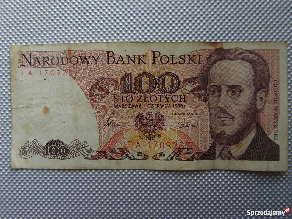 banknoty PRL i wojenne Warszawa