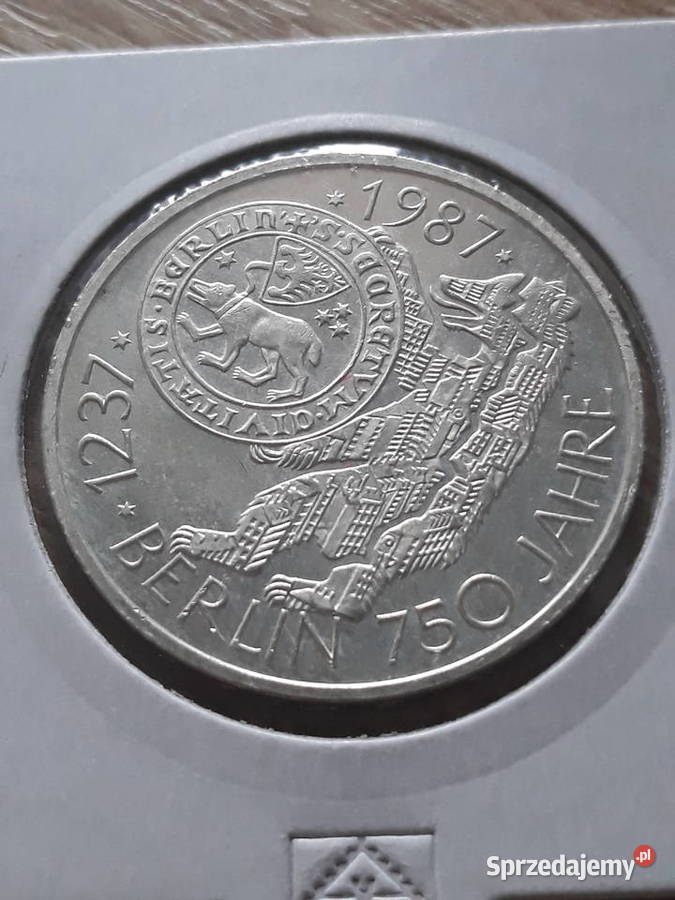 10 Marek 750 Lat Berlina 1987 r men Jokoło Konin