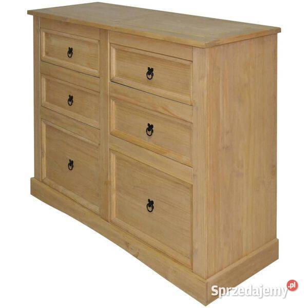 Komoda z sosny meksykański styl Corona 110x43x81 Warszawa sprzedam