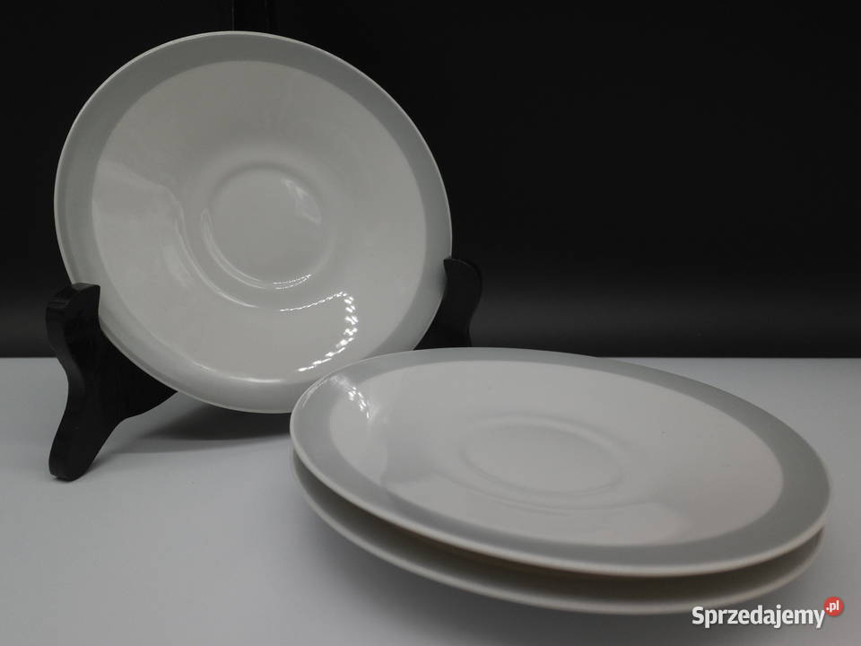 Talerzykipodstawki porcelanowe Hutschenreuther 3 Porcelana i szkło Porcelana i szkło Raszków