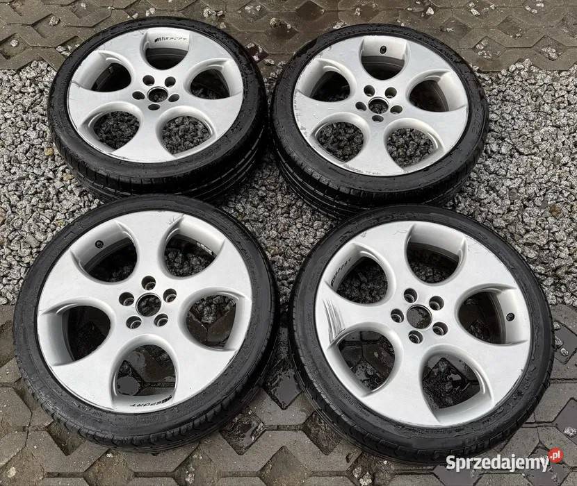 Alufelgi VW Polo GTI 5x100 opony 2154017 Audi A3 Krępiec sprzedam