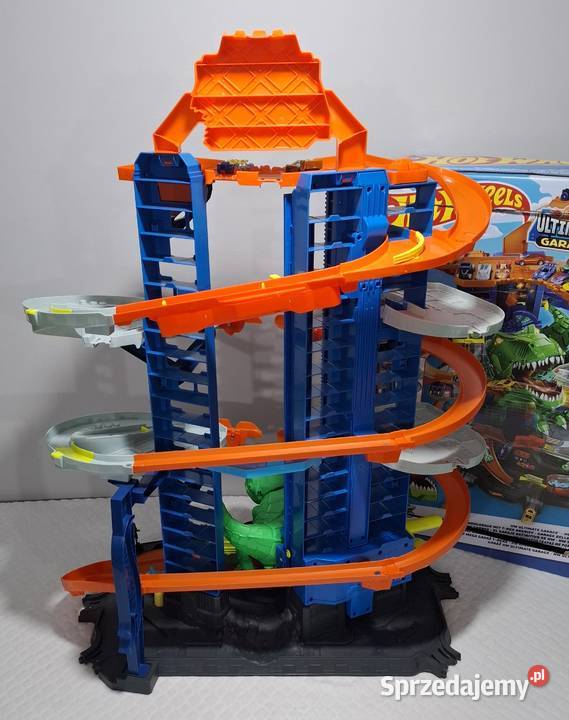 Hot Wheels Mega Garaż TRexa Zabawka Czeladź