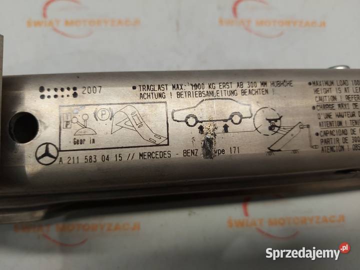 MERCEDES W204 18 08r zestaw naprawczy Kielce