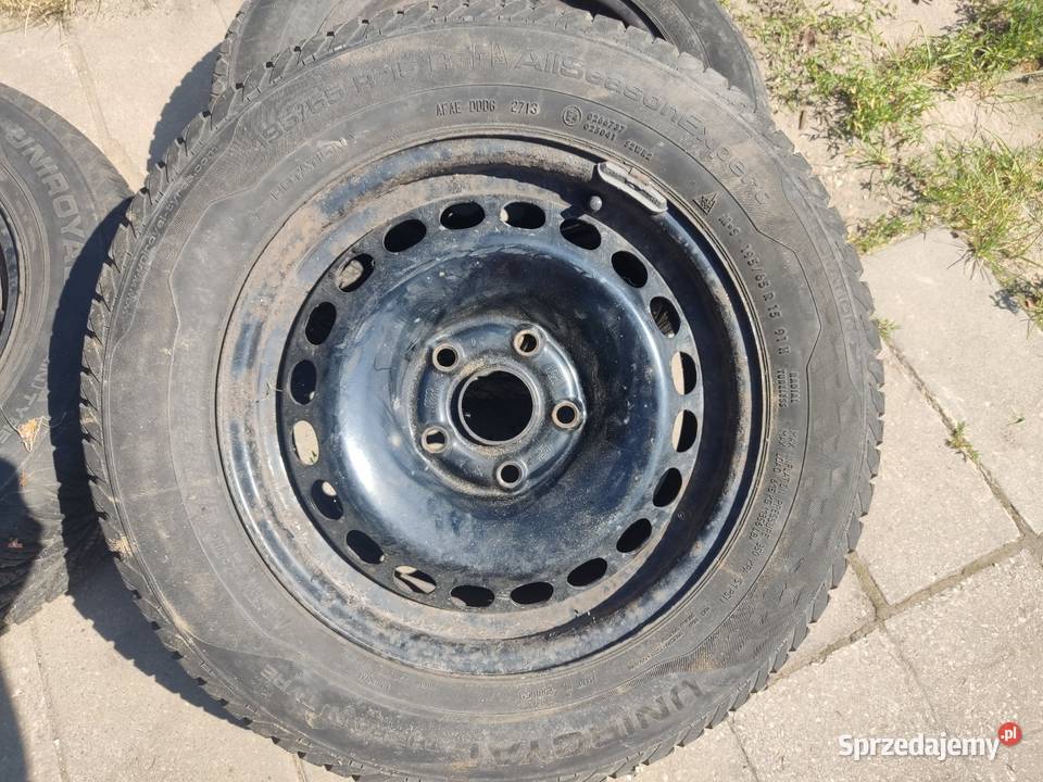 4x Felgi z oponami 19565R15 91H Uniroial mazowieckie Radom
