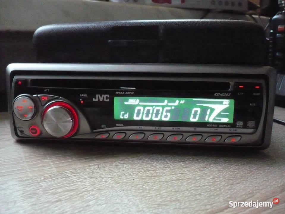radio samochodowe jvc kd g 343 mp3 Łódź