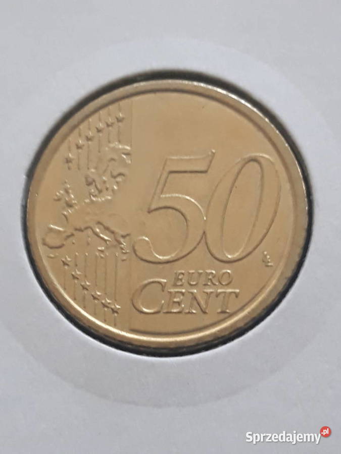 50 Eurocentów Watykan 2014 rPapież Franciszek Konin