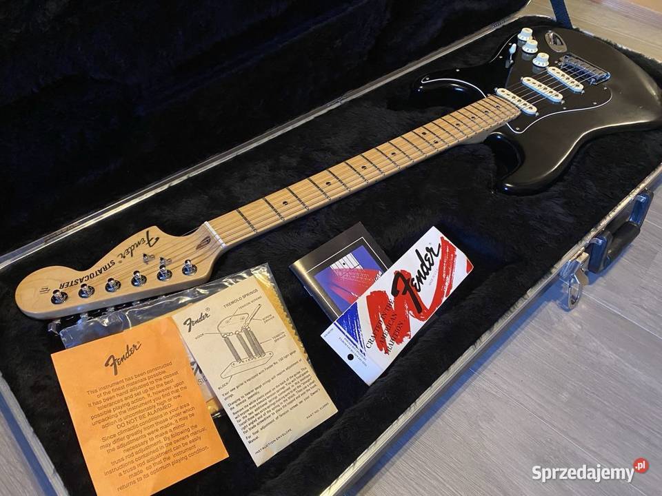 Zmodyfikowany Fender Stratocaster USA praworęczna Głogowa