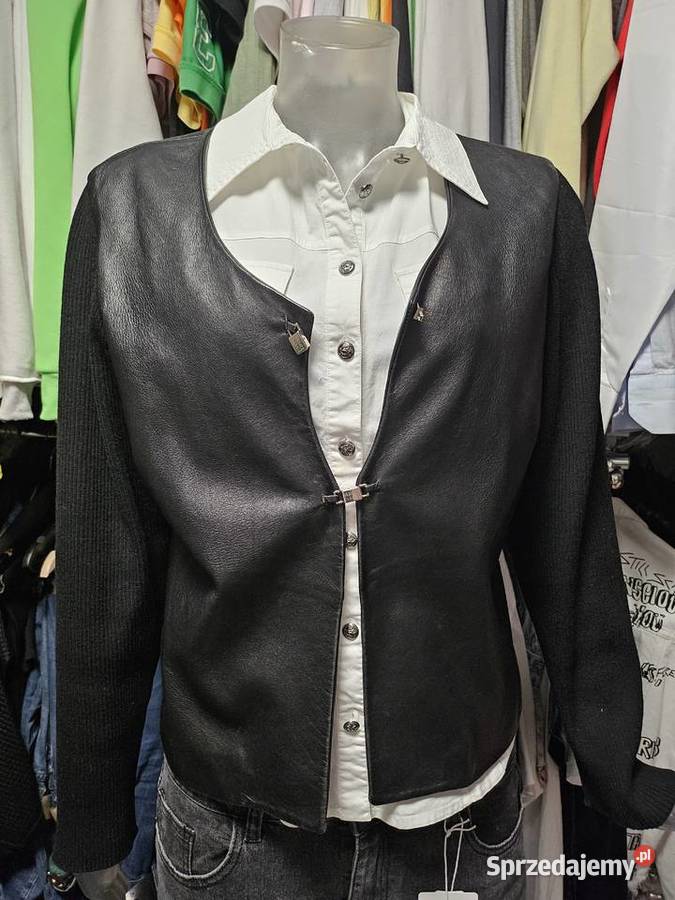 Kurtka skora naturalna versacze Versace Kurtki i płaszcze Mucharz