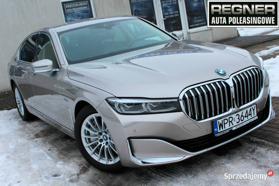 BMW 745 SalonPL FV23 394 Skóra Navi Kamera HUD sprzedam
