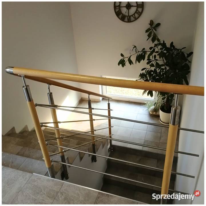 BALUSTRADA Systemowa Drewno Stal Wzór Przekrój Kraków sprzedam