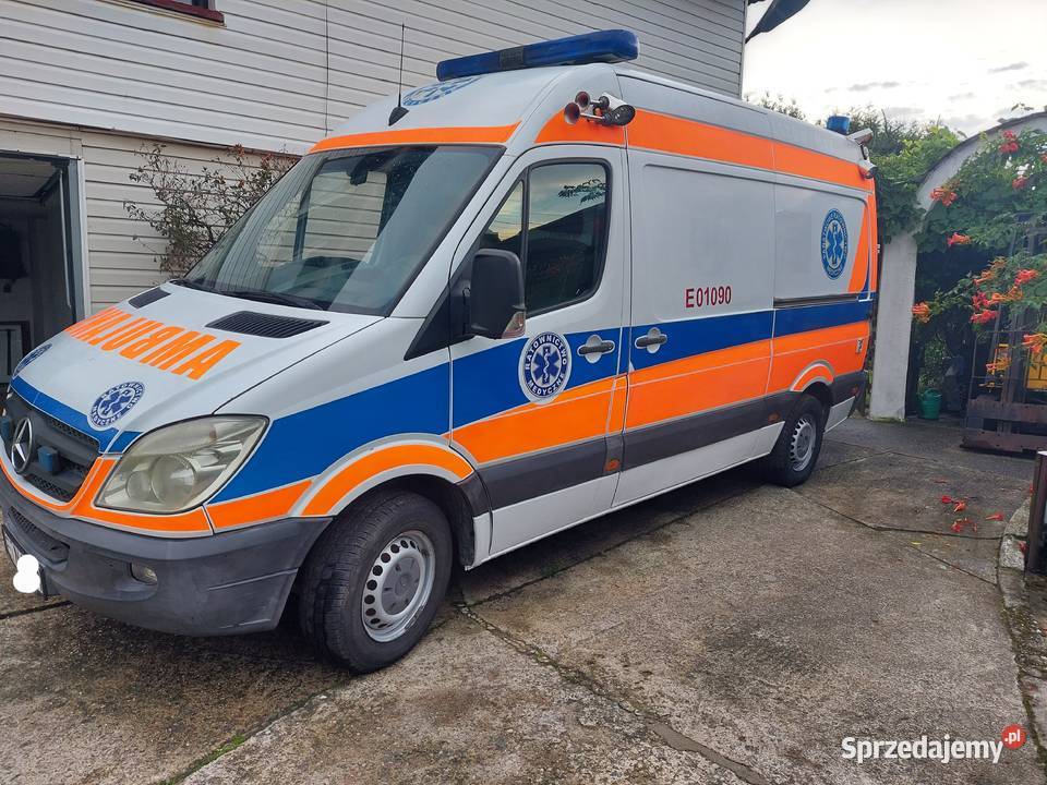 mercedes sprinter AMBULANS śląskie Katowice