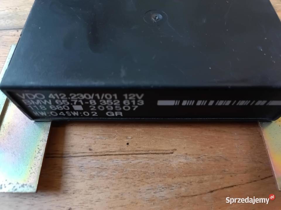 BMW E39 sterownik moduł VDO tempomatu Komputery Warszawa