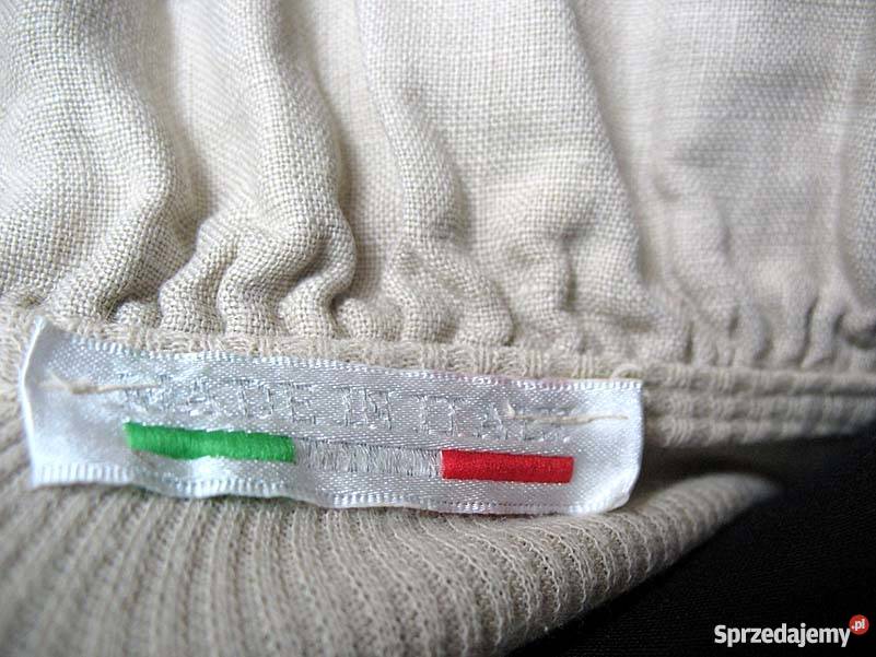 ITALY MODA SUKIENKA LEN 38 M biust 96