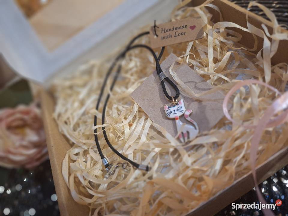 Naszyjnik stylowy wisior malowany ręcznie Rzeszów sprzedam