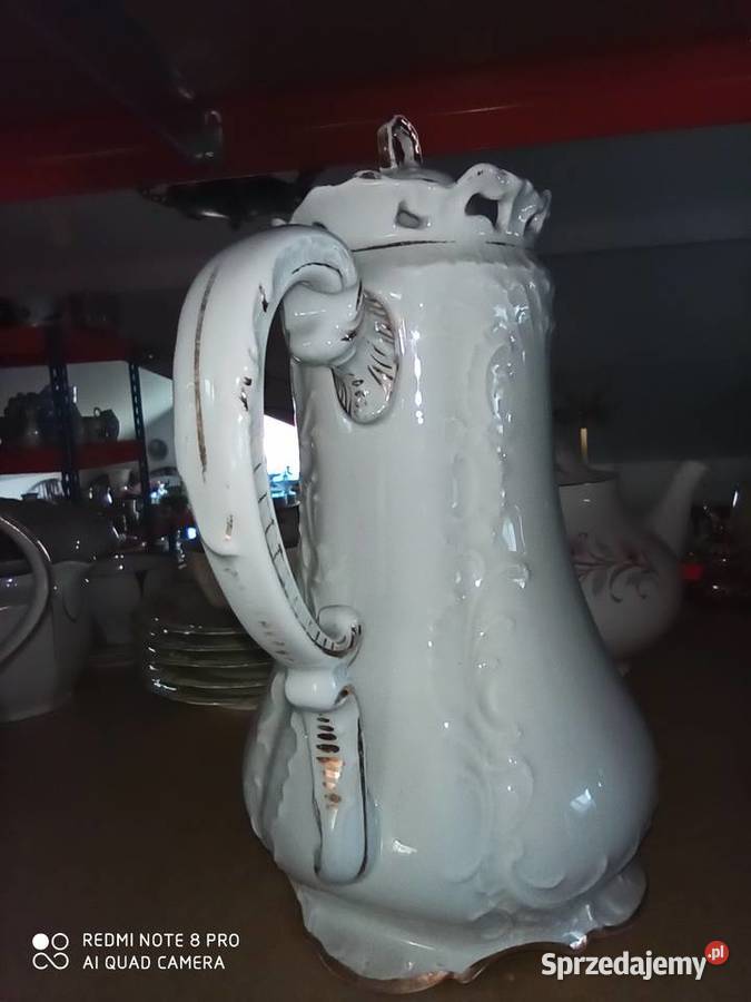 Dzbanek C T Z ażurem wlewie Syg z lat 1909 35 Antyki, Sztuka, Kolekcje