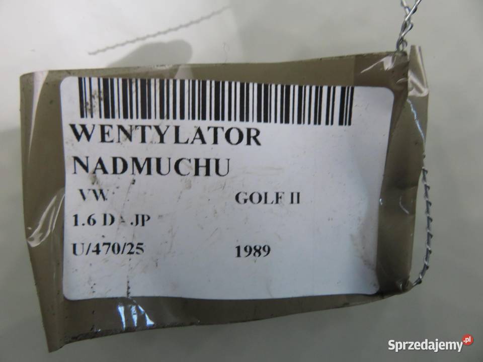 DMUCHAWA VW GOLF II 191819021 3137020003 osobowe