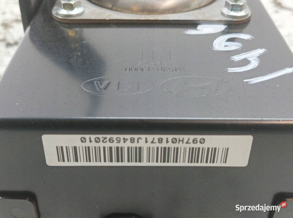 PODUSZKA POWIETRZNA AIRBAG PRAWA PASAŻERA DESKI