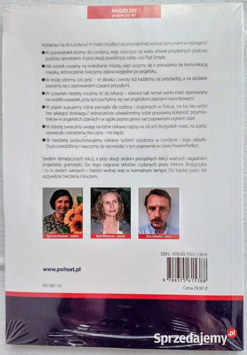 Codziennik angielski Tydzień w Londynie Zestaw 6 Warszawa sprzedam