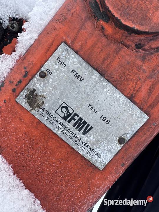 przyczepa leśna FMV nieuszkodzony