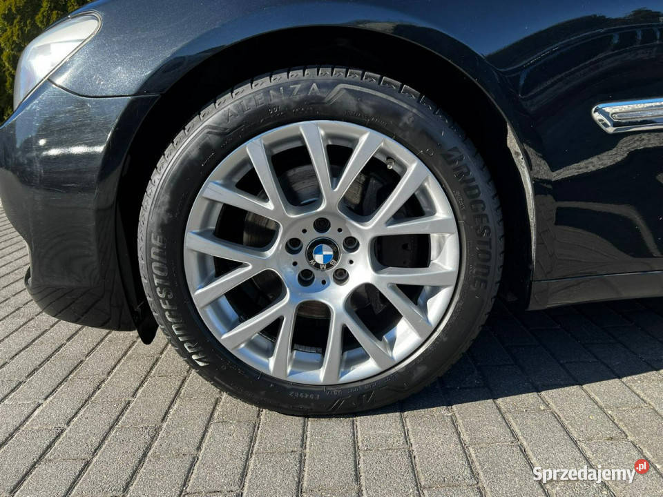 BMW 730 30d Szklany dach Bogata Zadbana F01 2008 elektryczne lusterka BMW wielkopolskie