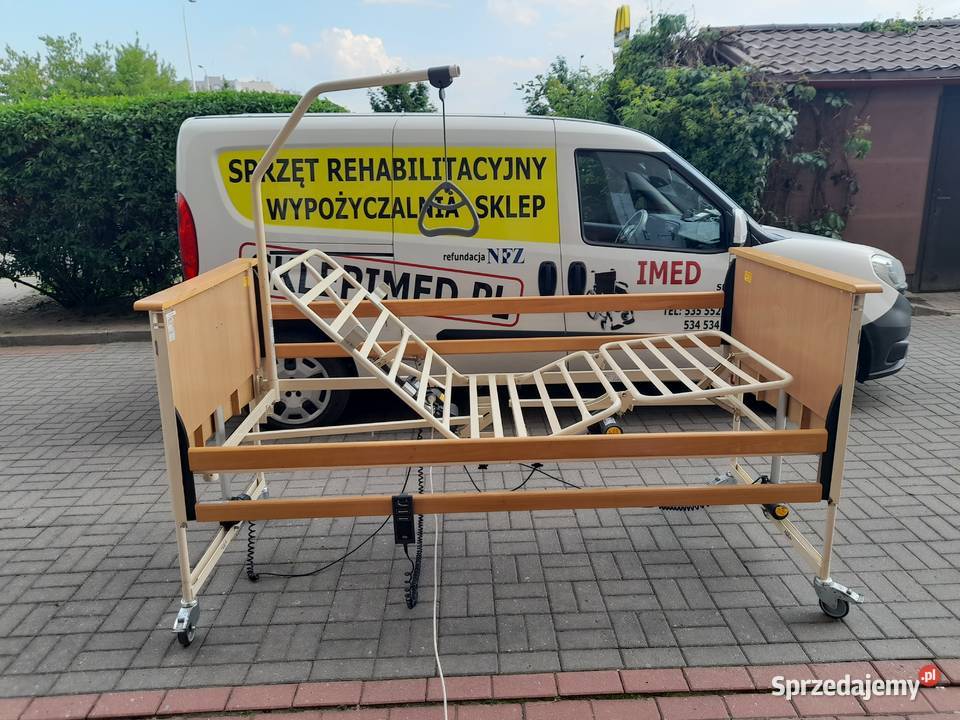 Łóżko Rehabilitacyjne Elektryczne na pilota Warszawa