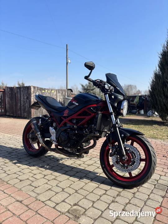 Suzuki SV 650 kat A2 Dużo Dodatków lubelskie Lubartów