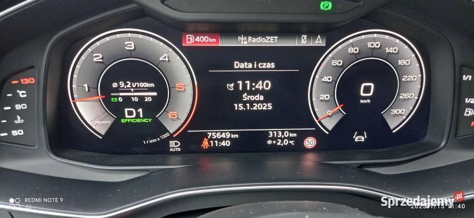 Audi A6 model C8 wersja 45TDI 30 231 A6 lubelskie Radzyń Podlaski