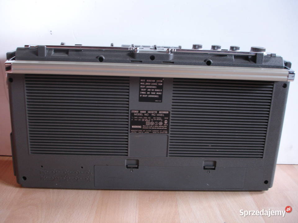 Radiomagnetofon JVC RC656L Radioodtwarzacze Zielona Góra