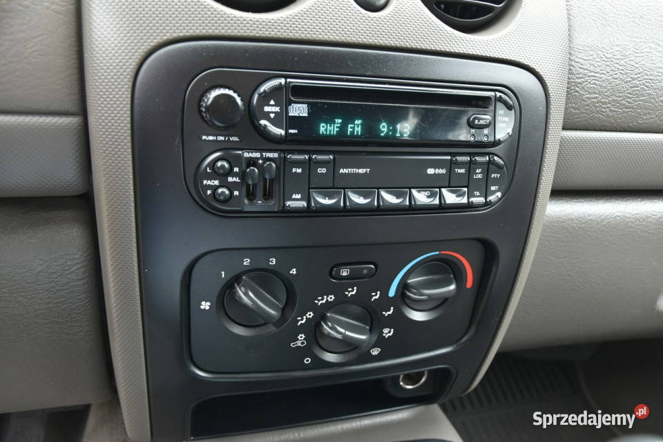 Jeep Cherokee KJ 24 147 Manual GAZ XII2004r wielofunkcyjna kierownica Kampinos