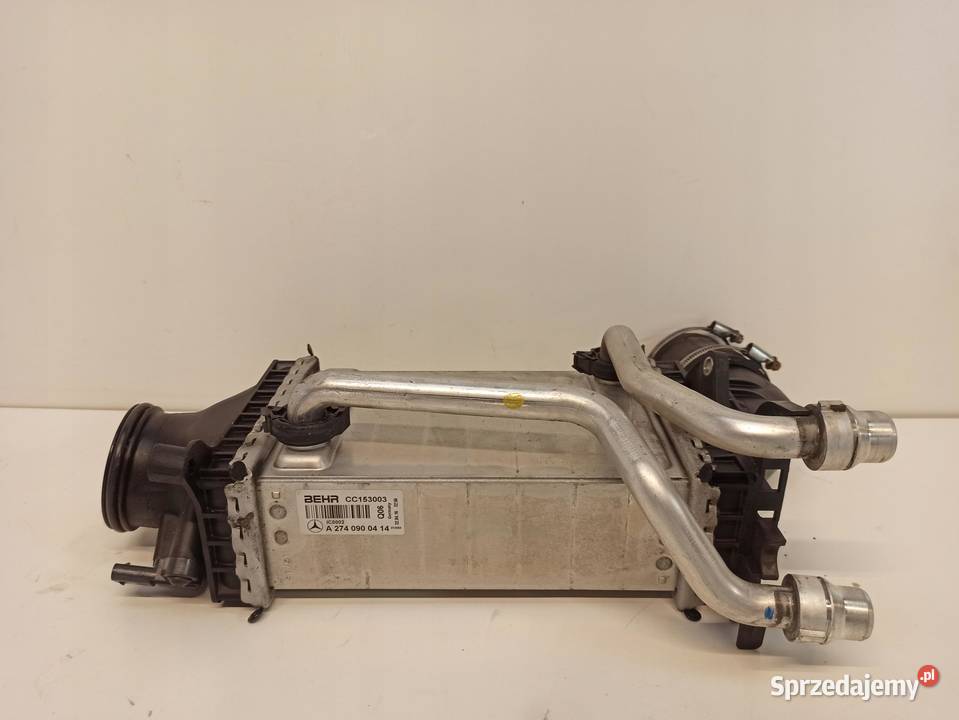 MERCEDES W205 CHŁODNICA INTERCOOLER A2740900414 Chłodnie wody