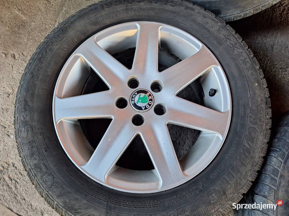 Alufelgi 5x100 15 ET38 SKODA Octavia Praktik aluminiowe